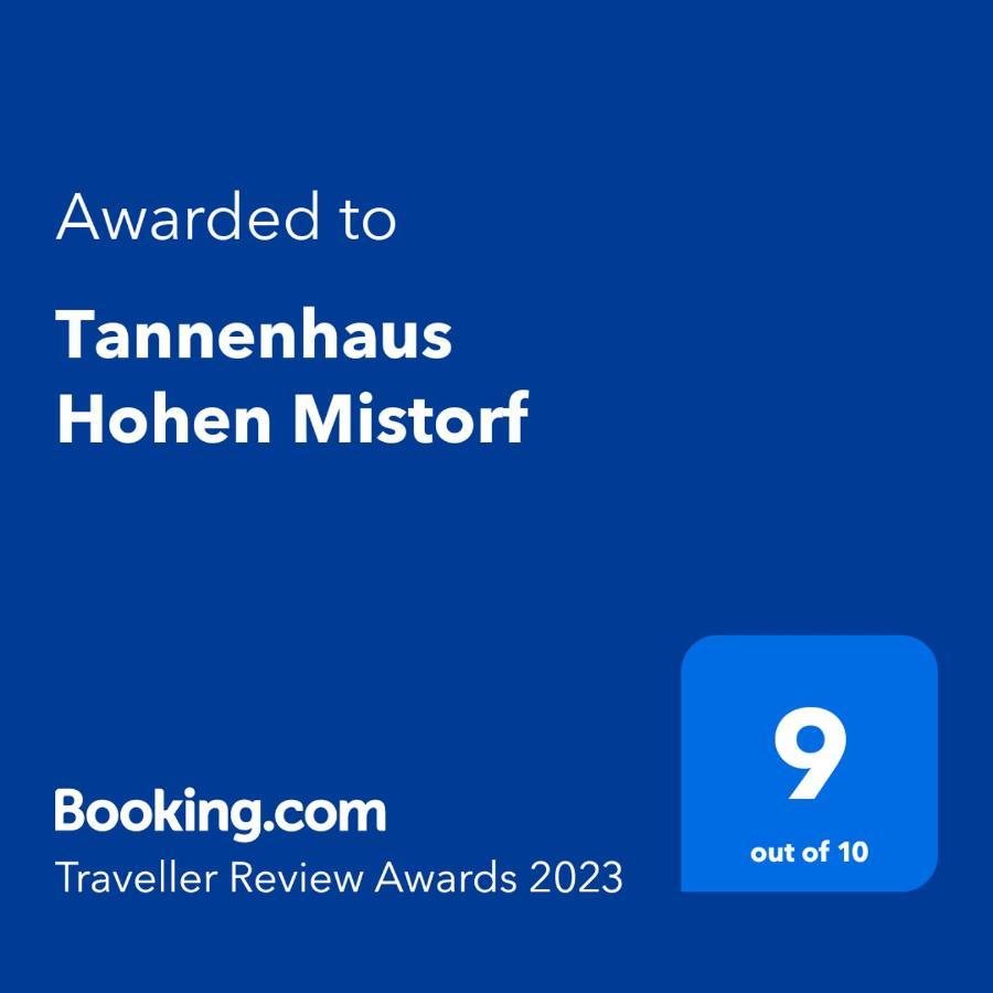 Tannenhaus Hohen Mistorf Villa Alt Suhrkow Kültér fotó